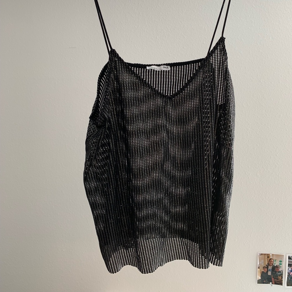 Sparkly tank top